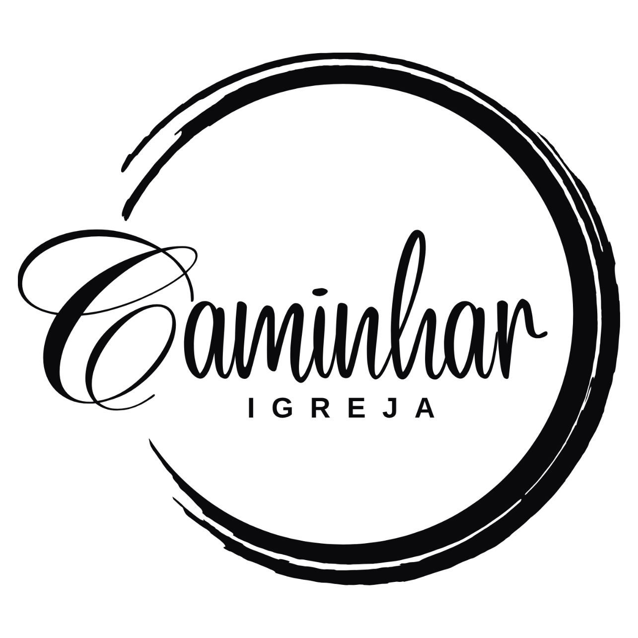 Logotipo Igreja Caminhar (tema claro)
